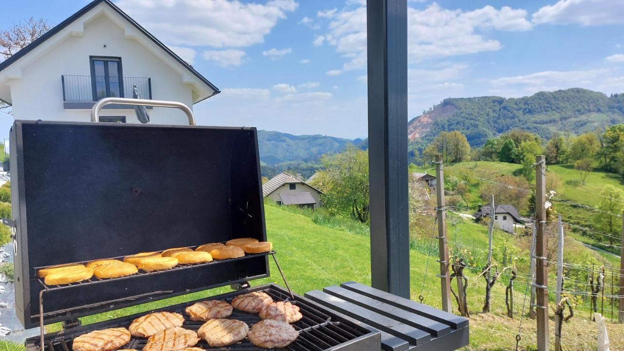 Tanja S Holiday Home In Nature With Sauna And Hot Tub Gorica pri Slivnici Dış mekan fotoğraf