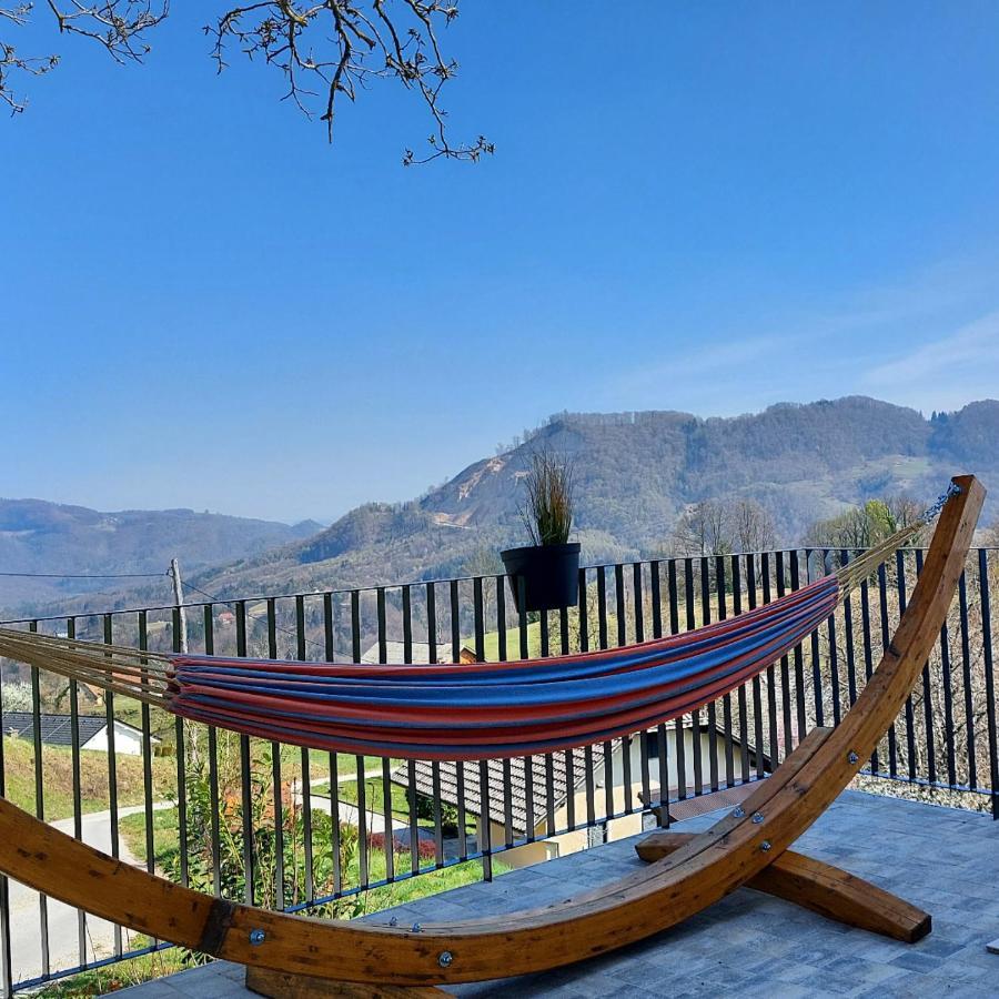 Tanja S Holiday Home In Nature With Sauna And Hot Tub Gorica pri Slivnici Dış mekan fotoğraf