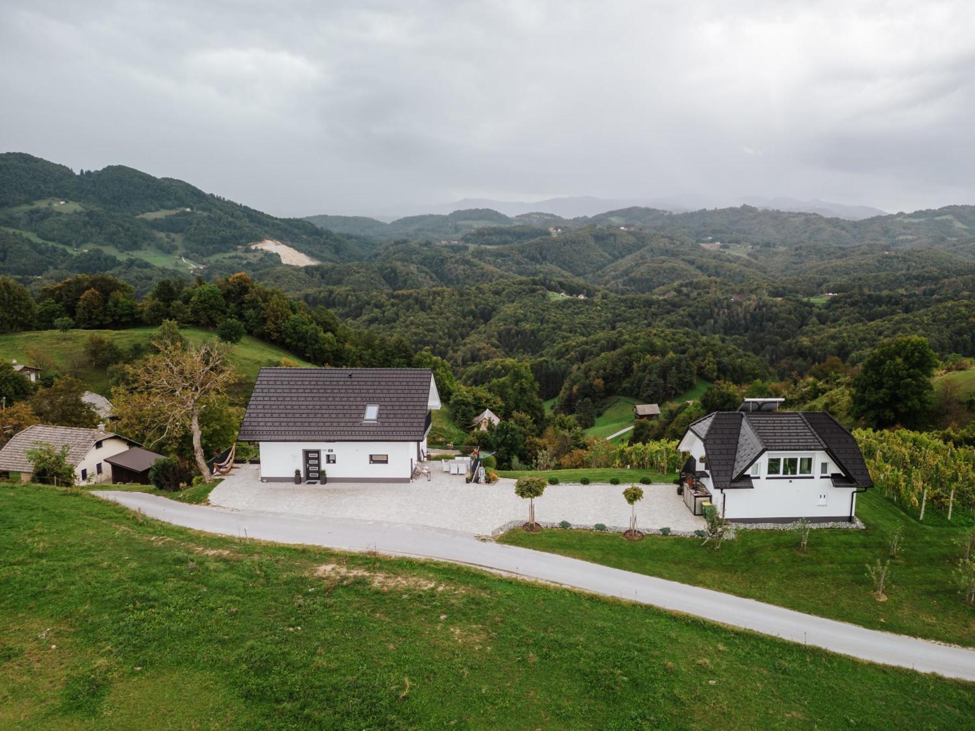 Tanja S Holiday Home In Nature With Sauna And Hot Tub Gorica pri Slivnici Dış mekan fotoğraf